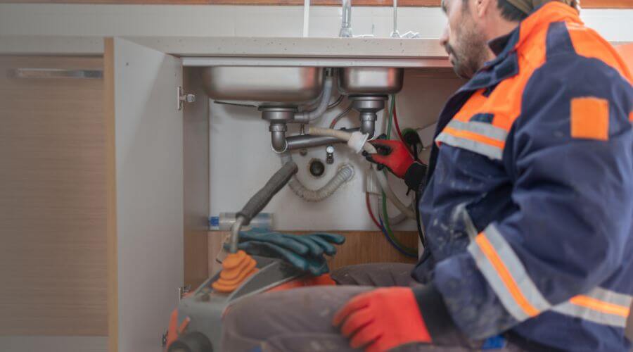Professional slab leak plumber services in Camp, AR